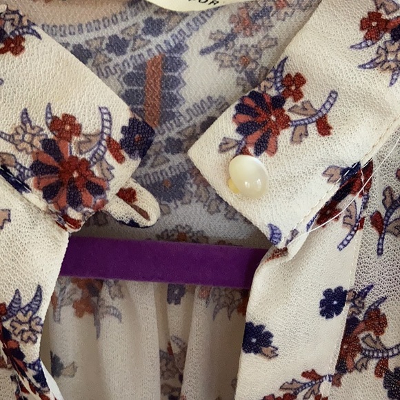 VTG Womens Blouse Size Large Dandy Boho Festival Paisley Billowy Cottagecore - Picture 6 of 10